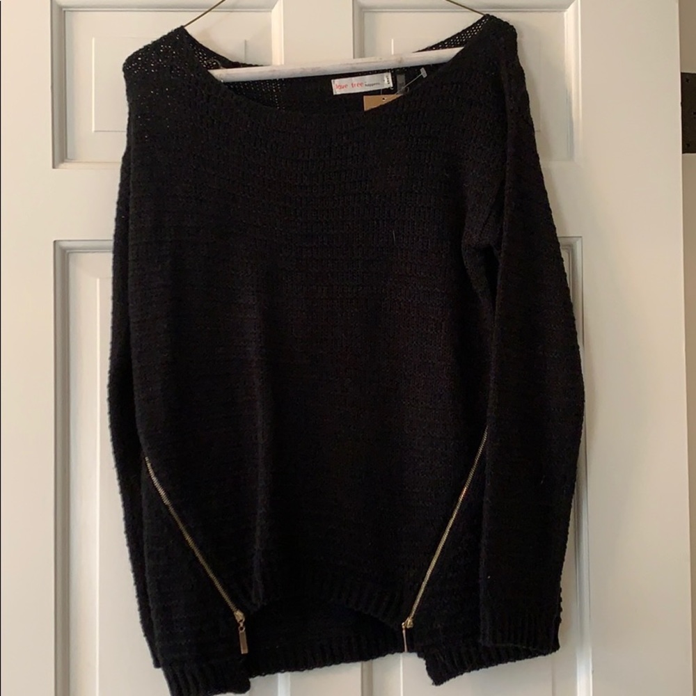 Navy blue sweater